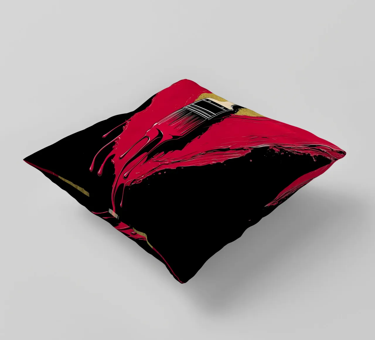 Pennello - Pop Art cuscino da ColorCrash Gallery