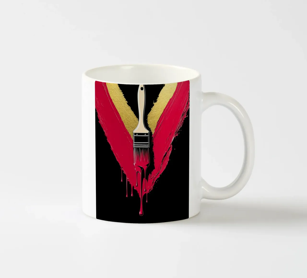 Pennello - Pop Art tazza in ceramica da ColorCrash Gallery