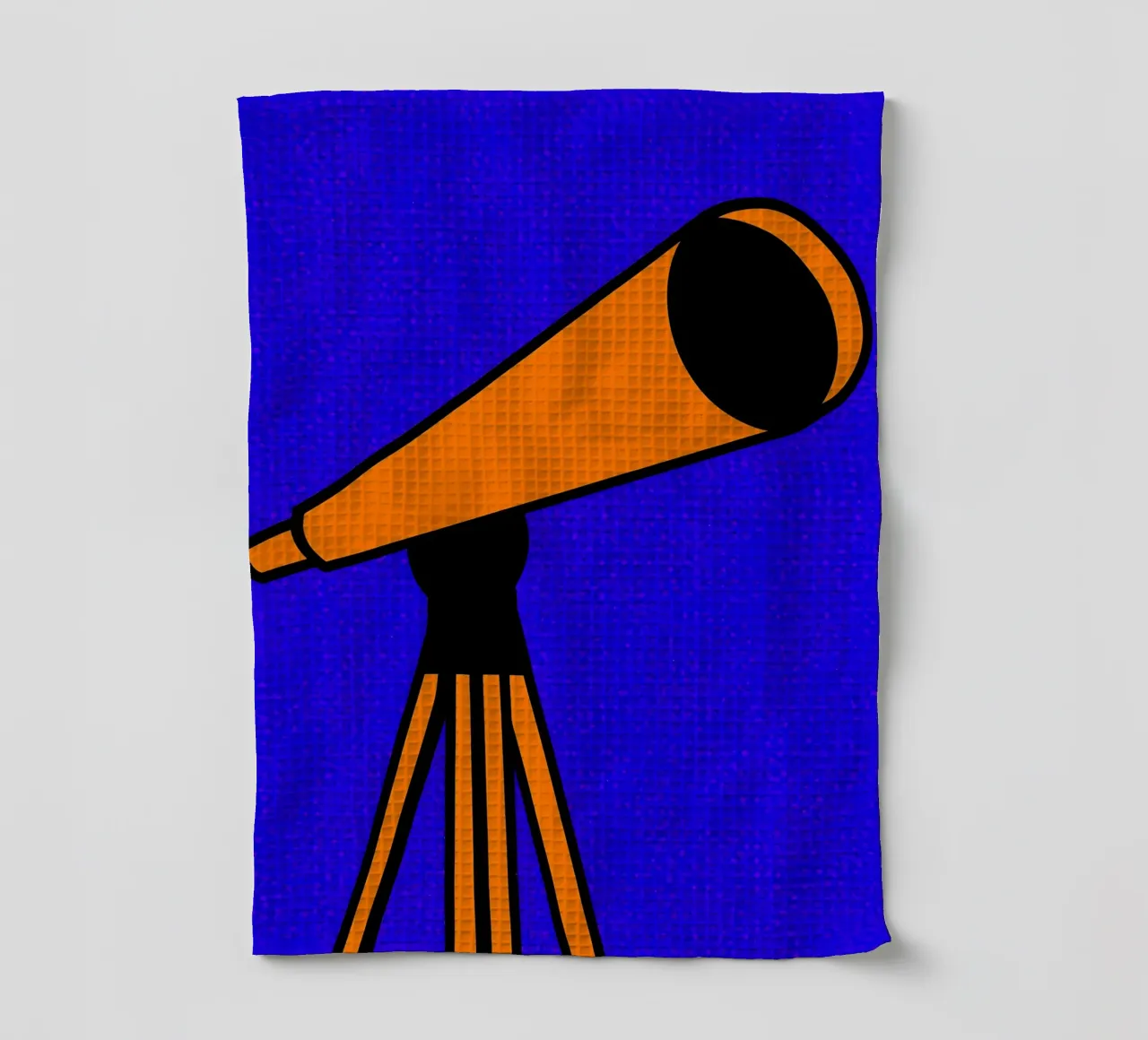 Télescope sur trépied - Pop Art torchon de ColorCrash Gallery