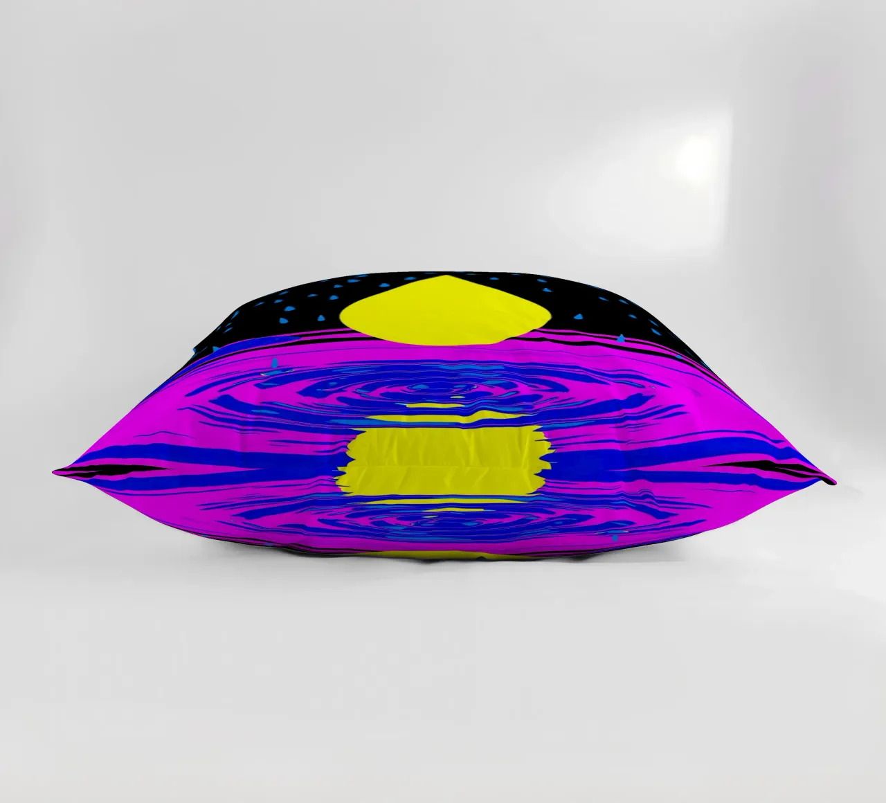 Goccia d'acqua - Pop Art cuscino da ColorCrash Gallery