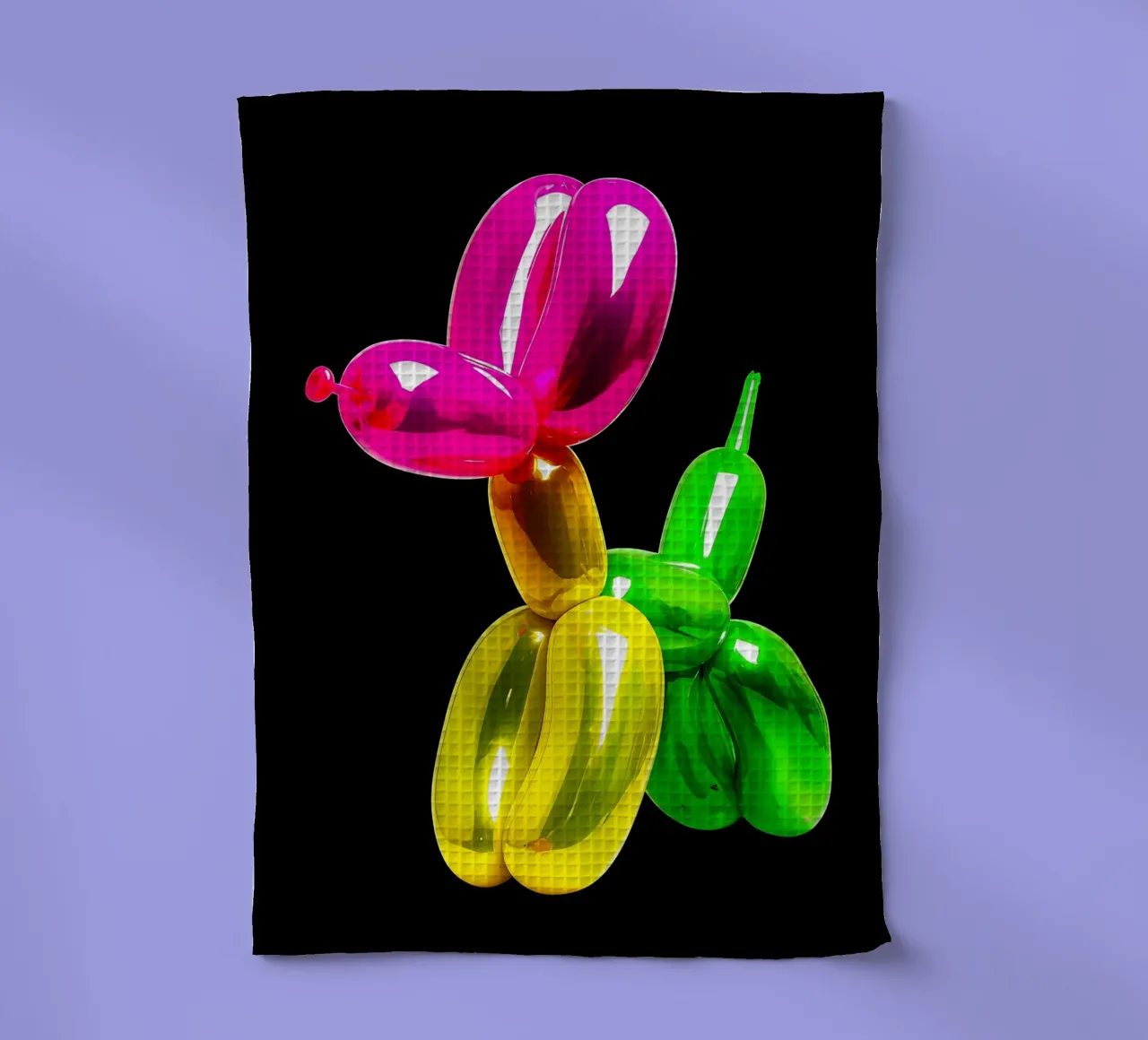 Cane con palloncino - Pop Art canovaccio da cucina da ColorCrash Gallery