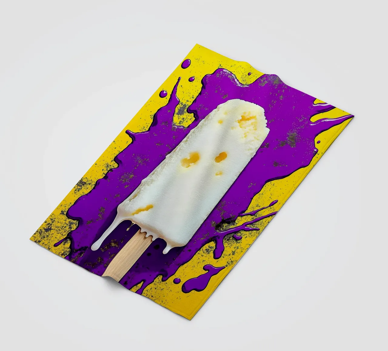 Popsicle - Pop Art coperta in pile da ColorCrash Gallery