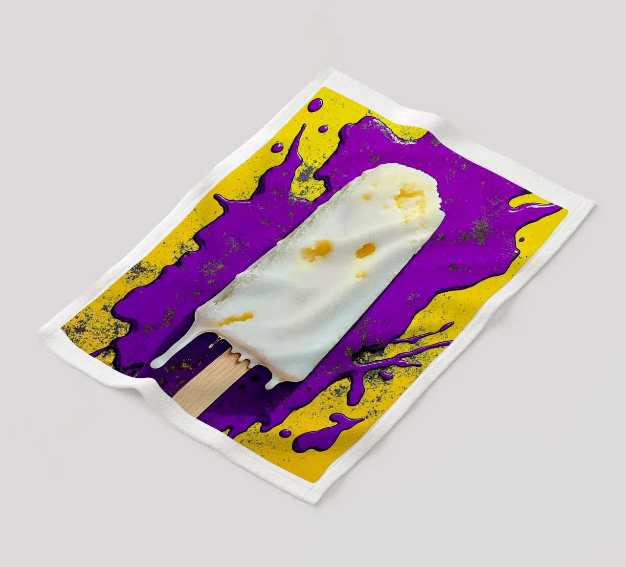 Popsicle - Pop Art coperta in pile da ColorCrash Gallery
