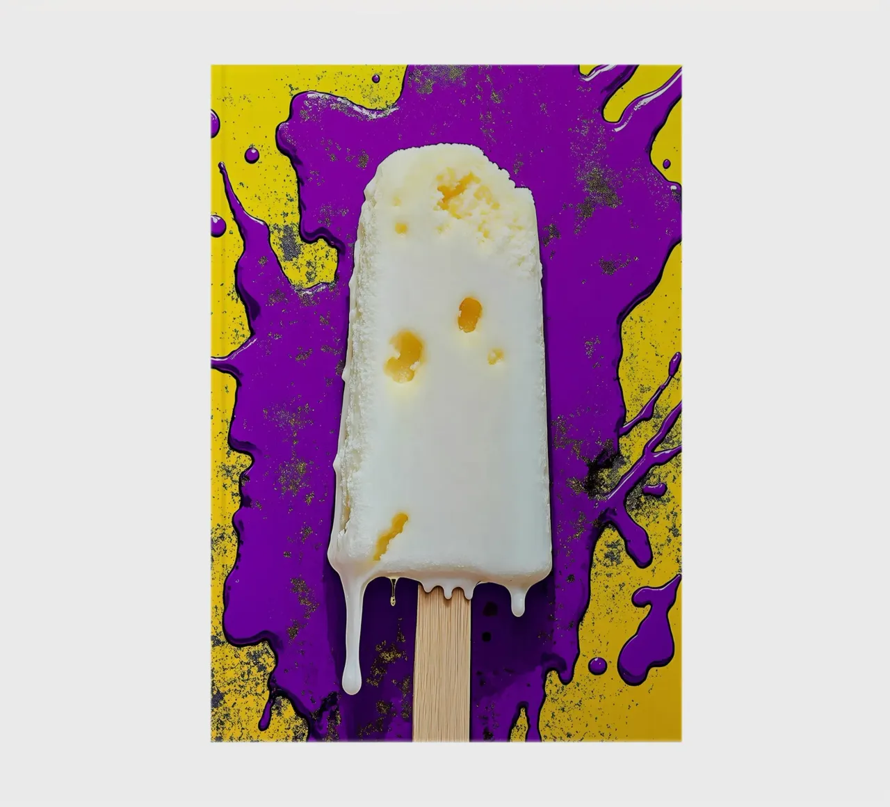 Popsicle - Pop Art notebook by ColorCrash Gallery