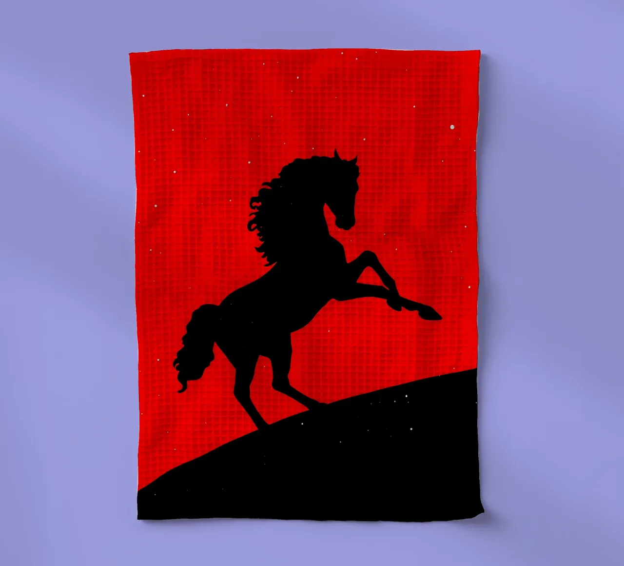 Cavallo - Pop Art canovaccio da cucina da ColorCrash Gallery