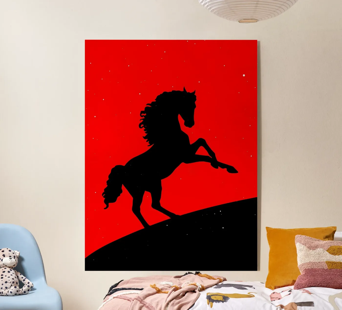 Cavallo - Pop Art plexiglass da ColorCrash Gallery