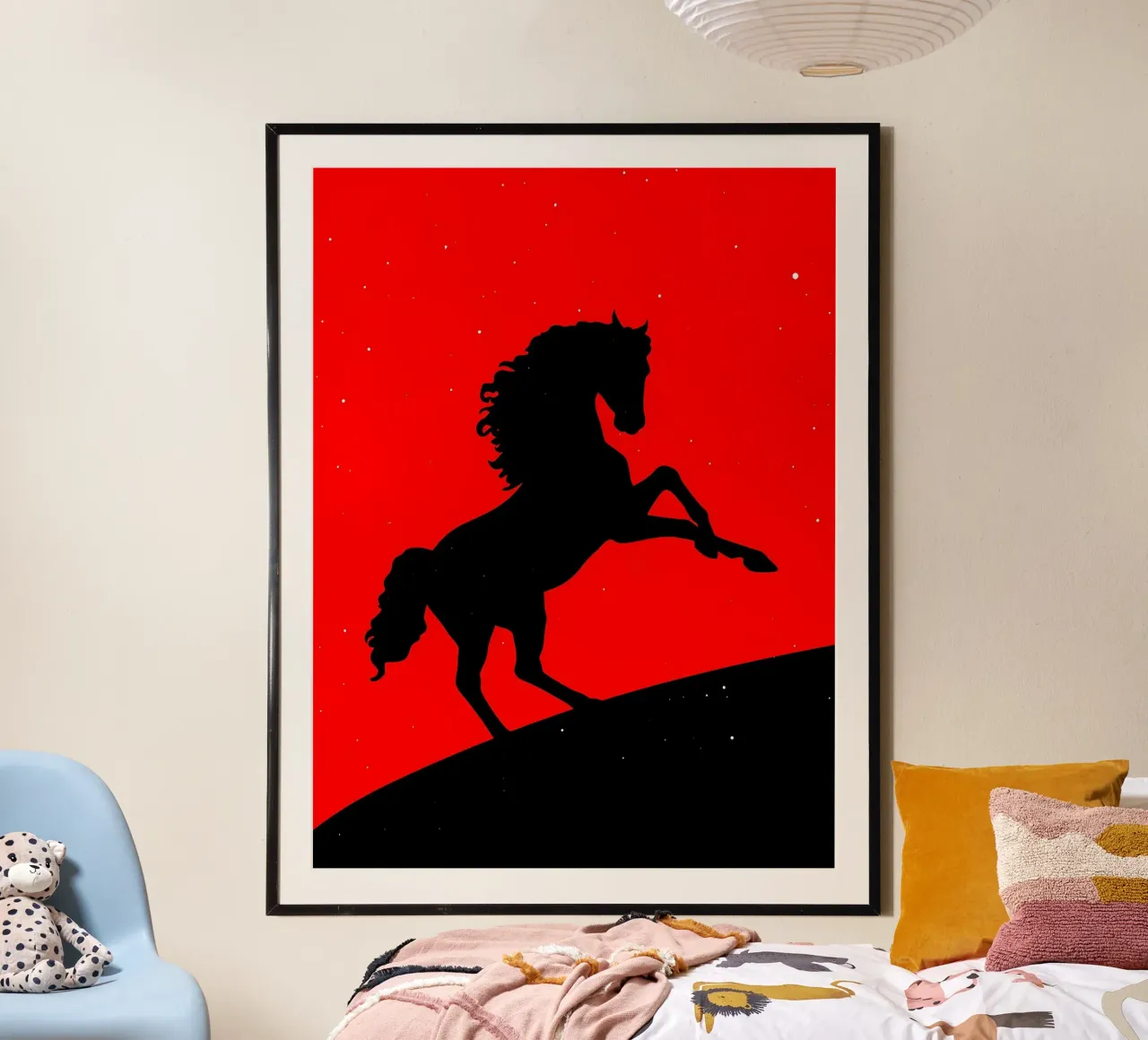 Cavallo - Pop Art carta hahnemühle da ColorCrash Gallery