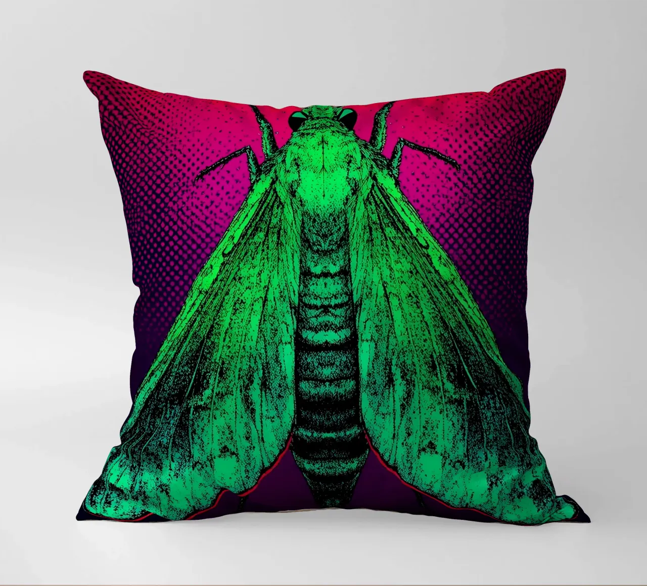 Falena - Pop Art cuscino da ColorCrash Gallery
