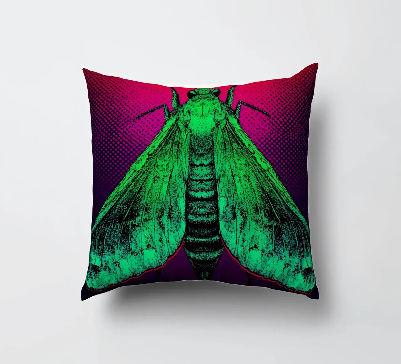 Falena - Pop Art cuscino da ColorCrash Gallery