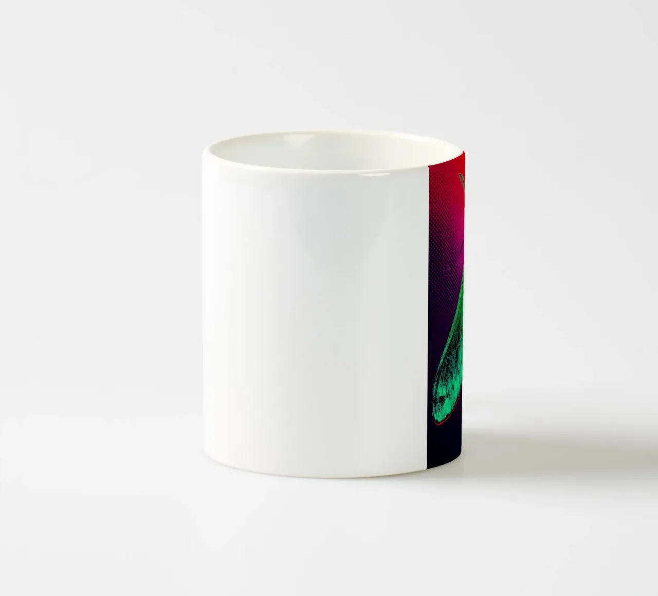 Falena - Pop Art tazza in ceramica da ColorCrash Gallery
