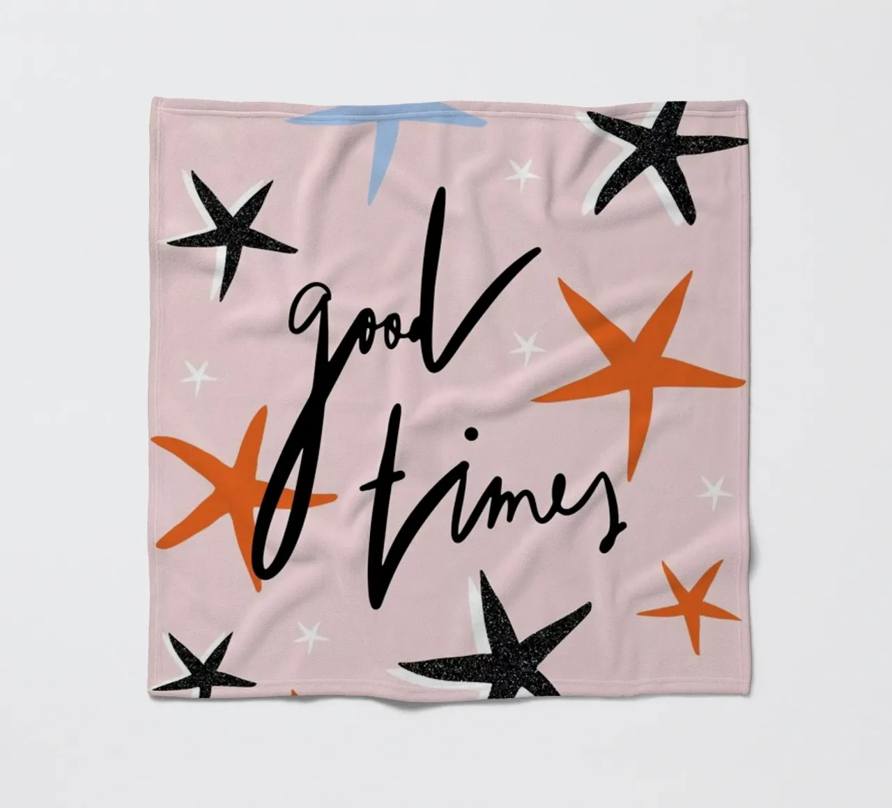 Good Times coperta in pile da Linda Gobeta