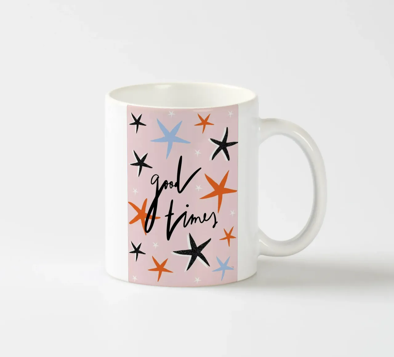 Good Times tazza in ceramica da Linda Gobeta