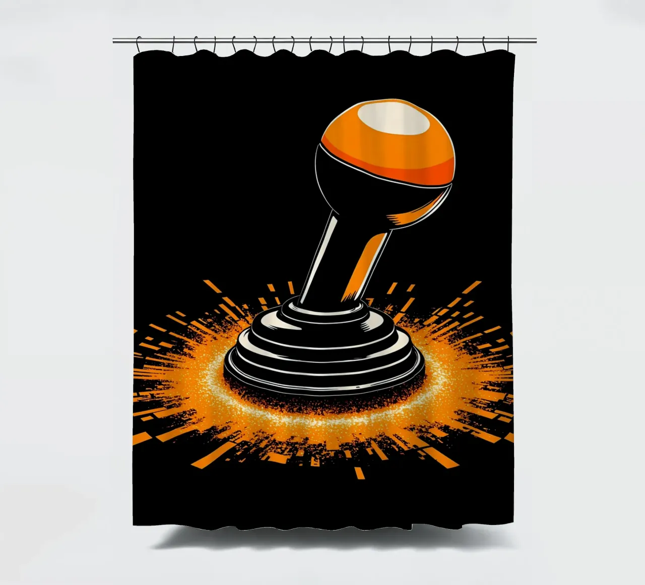 Joystick - Pop Art tenda da doccia da ColorCrash Gallery