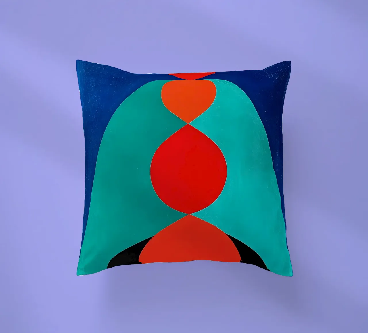 Forme geometriche - Pop Art cuscino da ColorCrash Gallery