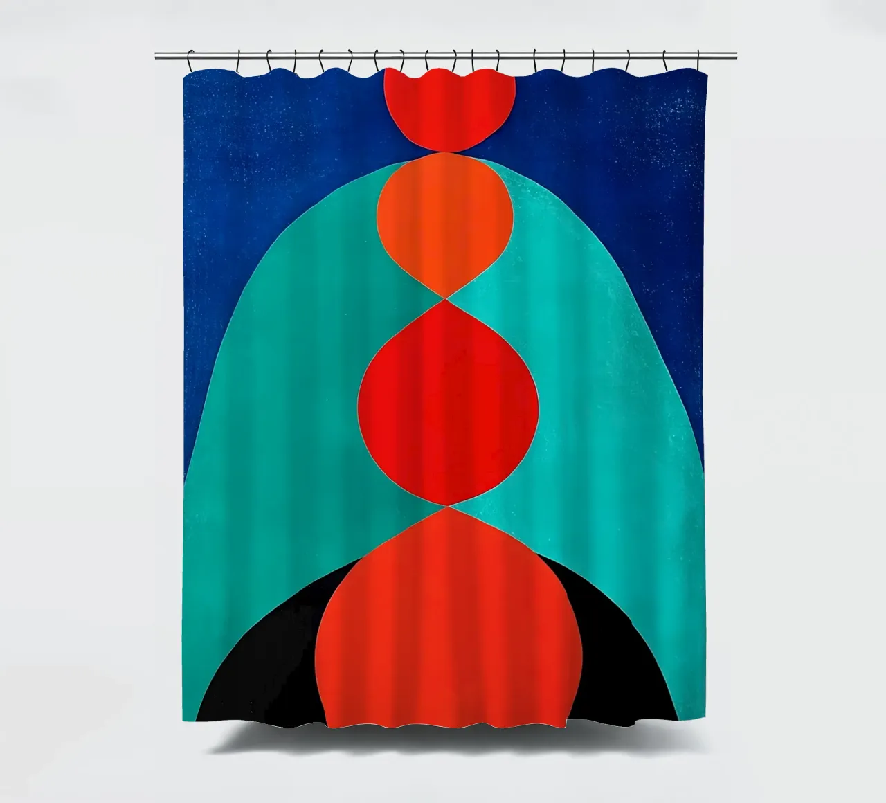 Forme geometriche - Pop Art tenda da doccia da ColorCrash Gallery