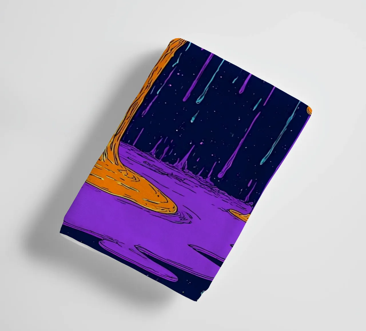 La lave en fusion - Pop Art serviette de bain de ColorCrash Gallery