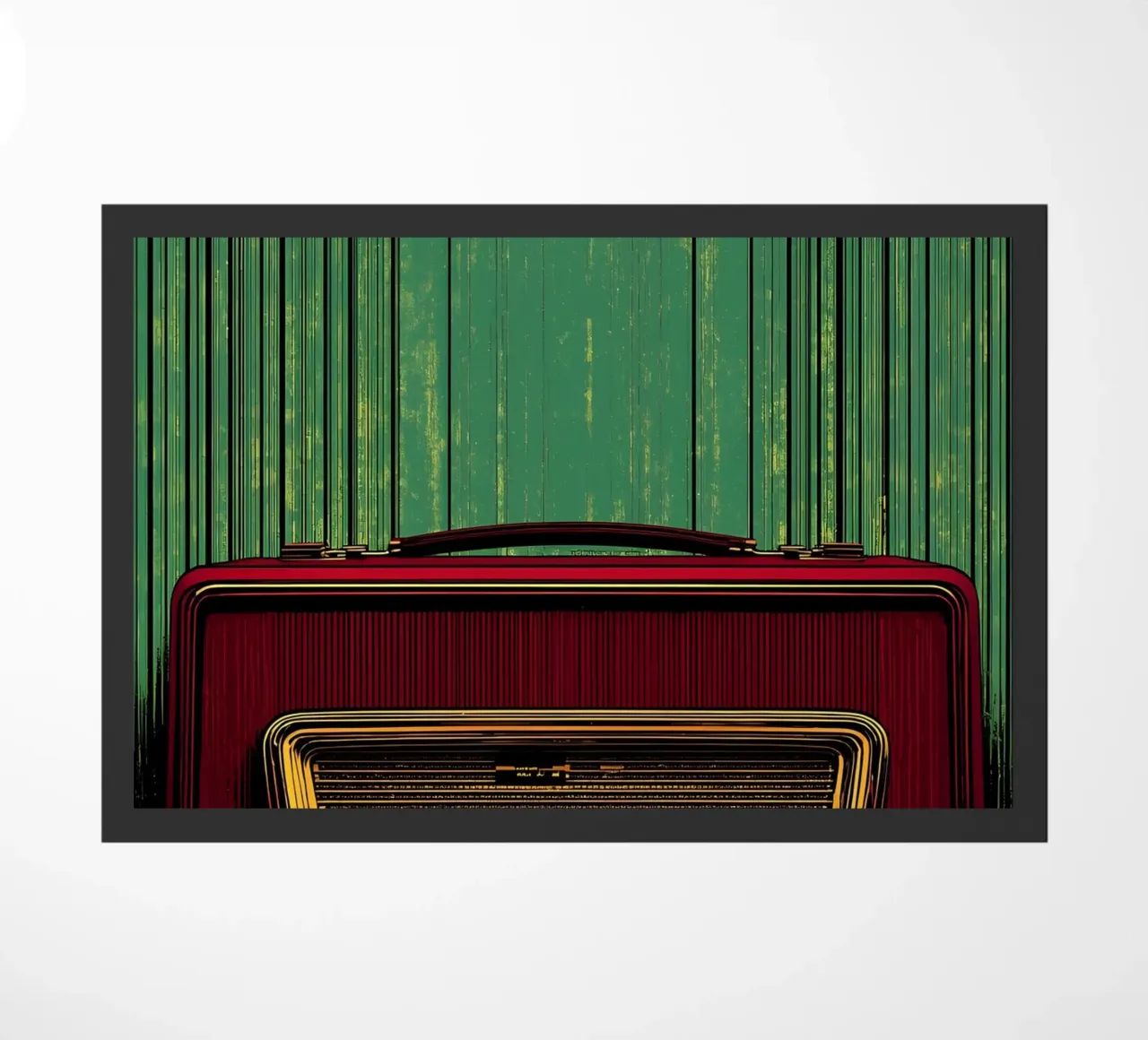 Radio d'epoca - Pop Art zerbino da ColorCrash Gallery