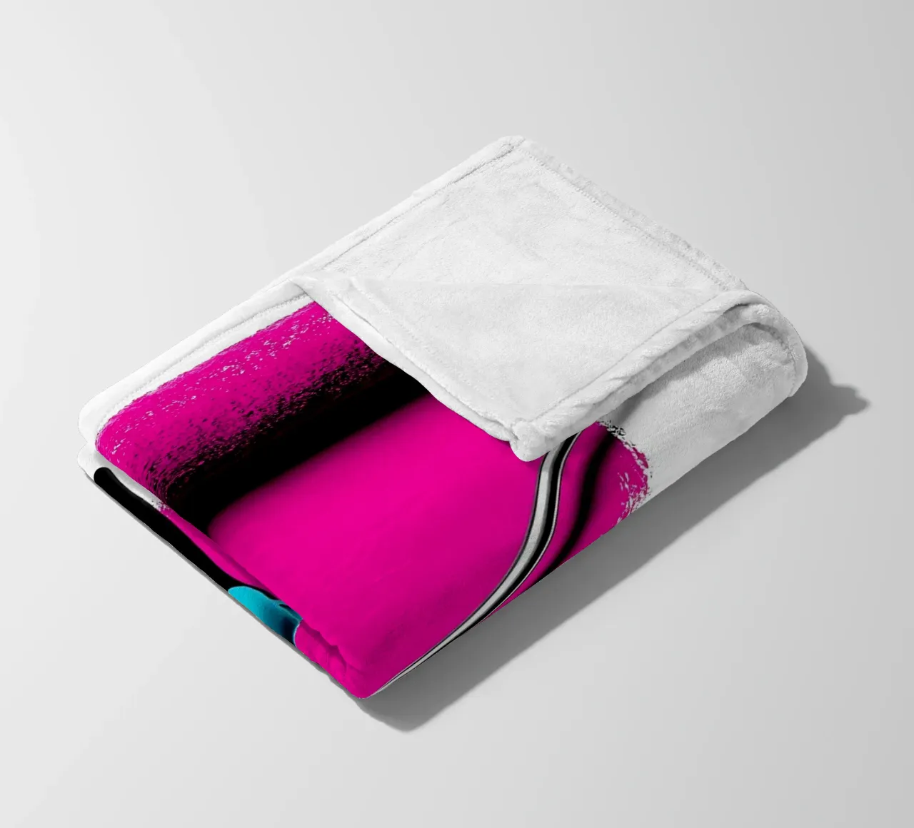 Rullo di vernice - Pop Art coperta in pile da ColorCrash Gallery
