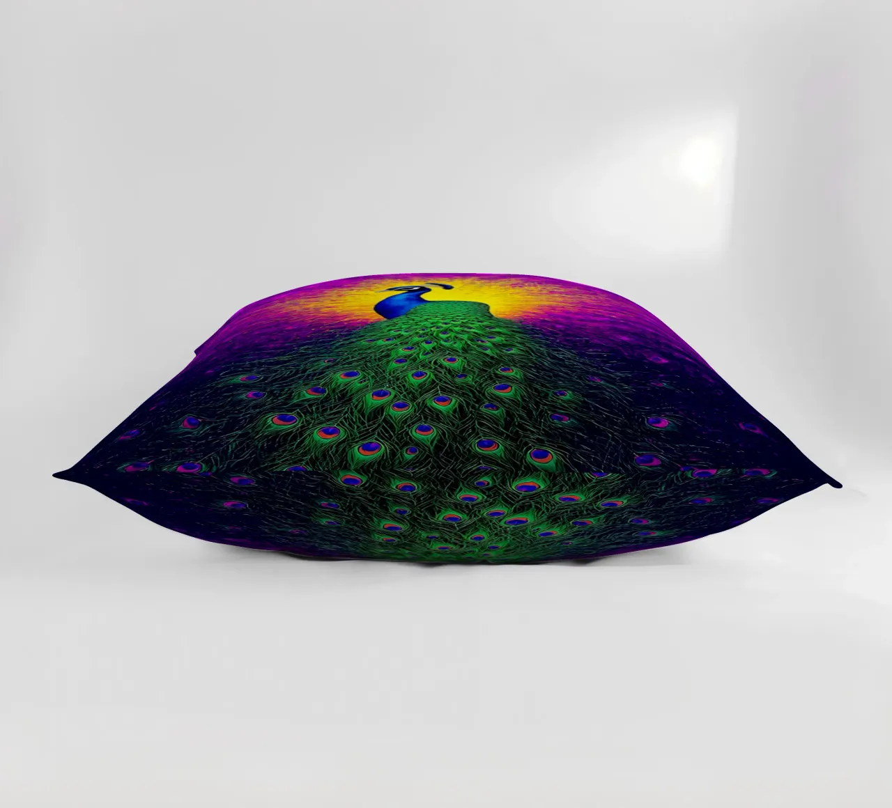 Pavone - Pop Art cuscino da ColorCrash Gallery