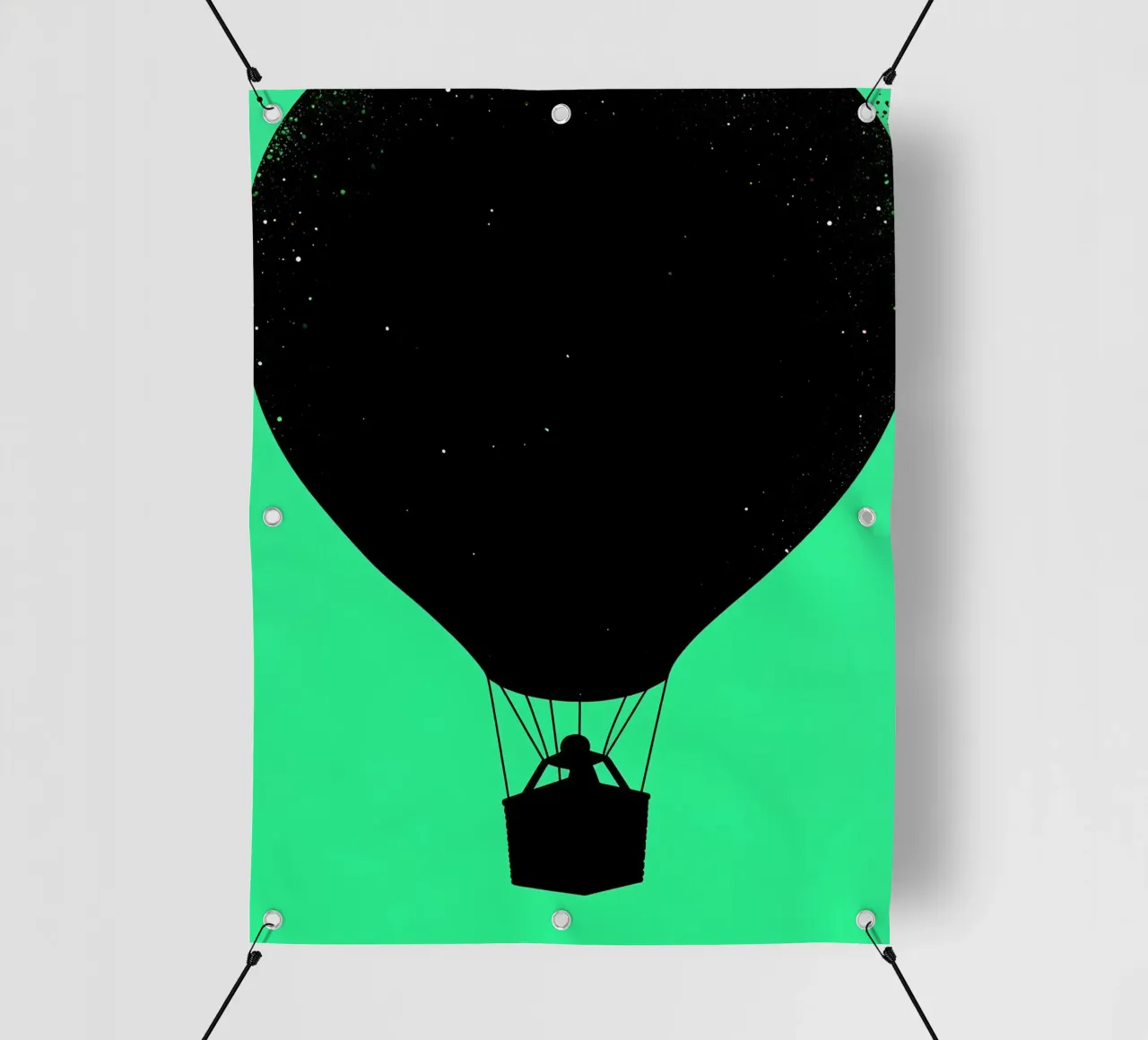 Mongolfiera - Pop Art telo in pvc da ColorCrash Gallery