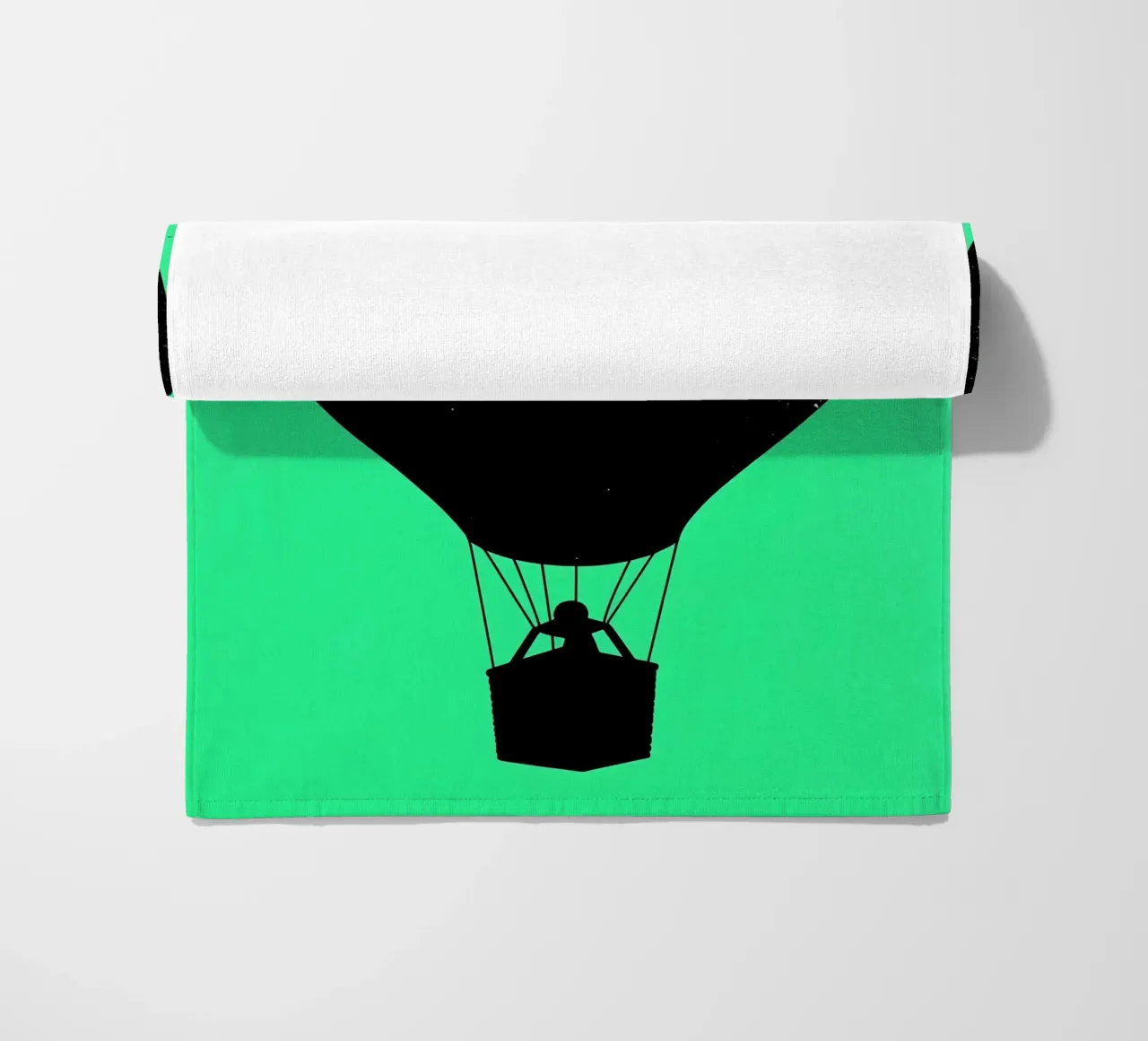 Mongolfiera - Pop Art telo mare da ColorCrash Gallery