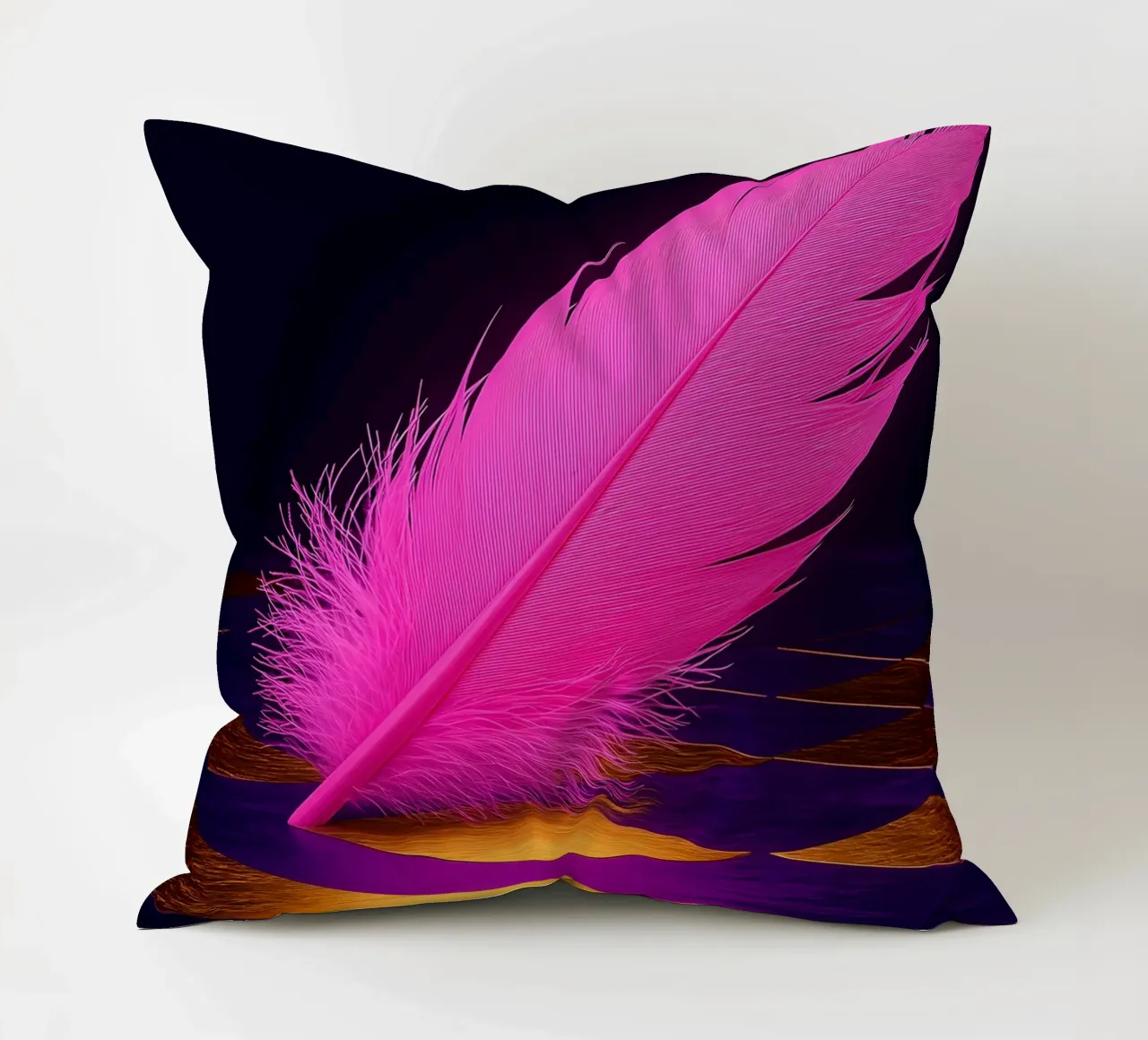 Piuma - Pop Art cuscino da ColorCrash Gallery