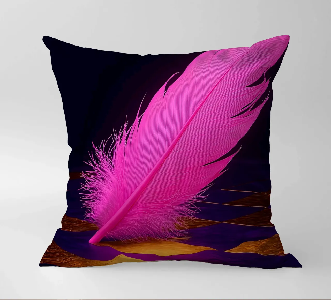 Piuma - Pop Art cuscino da ColorCrash Gallery