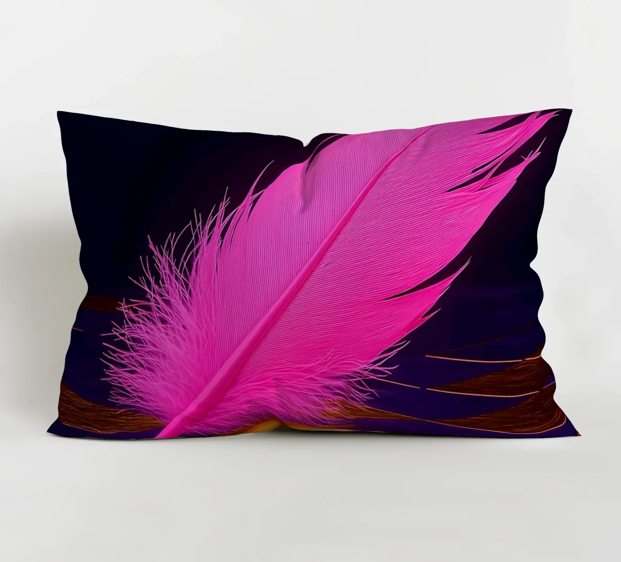 Piuma - Pop Art cuscino da ColorCrash Gallery