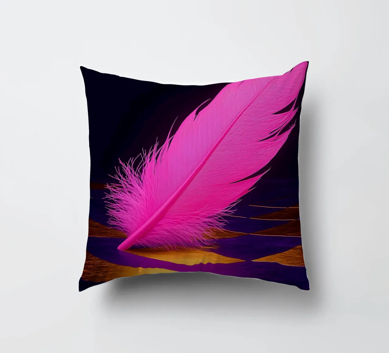 Piuma - Pop Art cuscino da ColorCrash Gallery