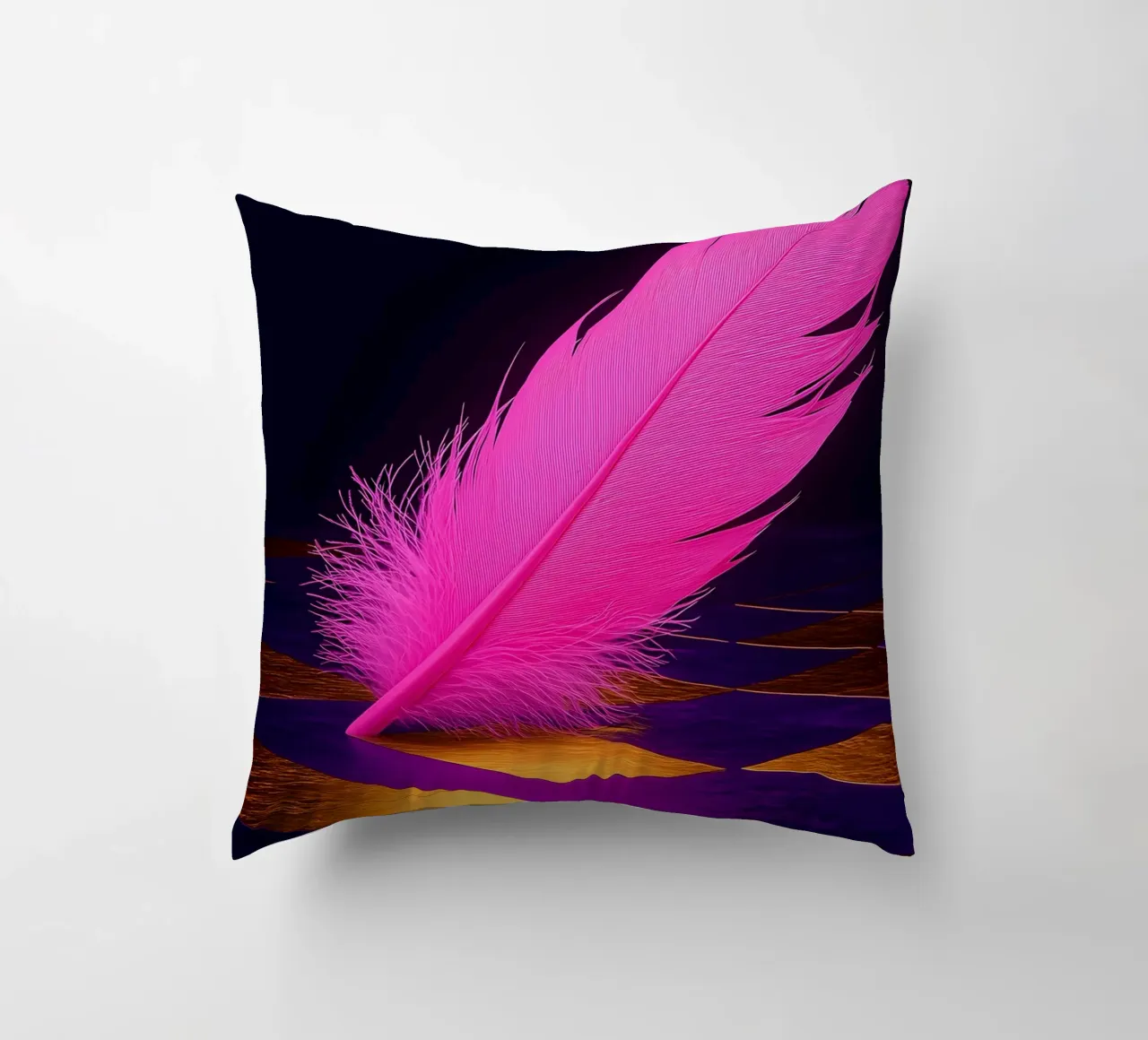 Piuma - Pop Art cuscino da ColorCrash Gallery