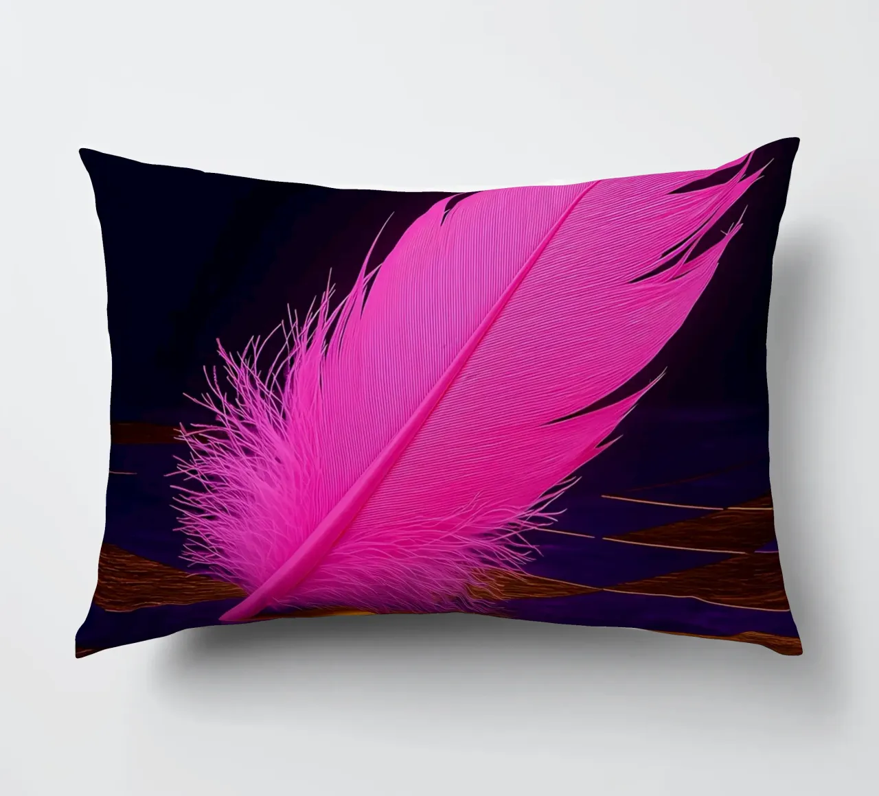 Piuma - Pop Art cuscino da ColorCrash Gallery
