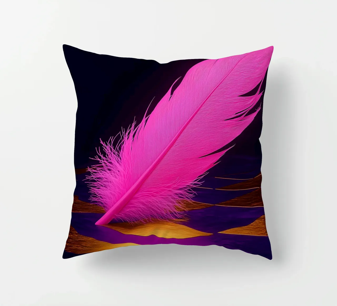 Piuma - Pop Art cuscino da ColorCrash Gallery
