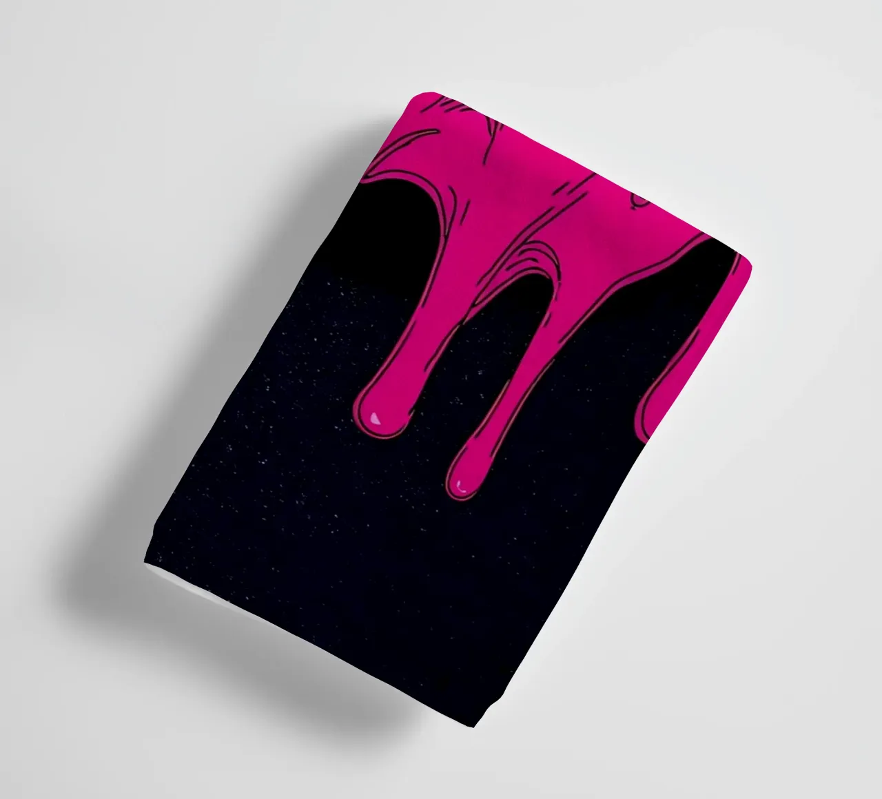 Luna che si scioglie - Pop Art asciugamano da bagno da ColorCrash Gallery