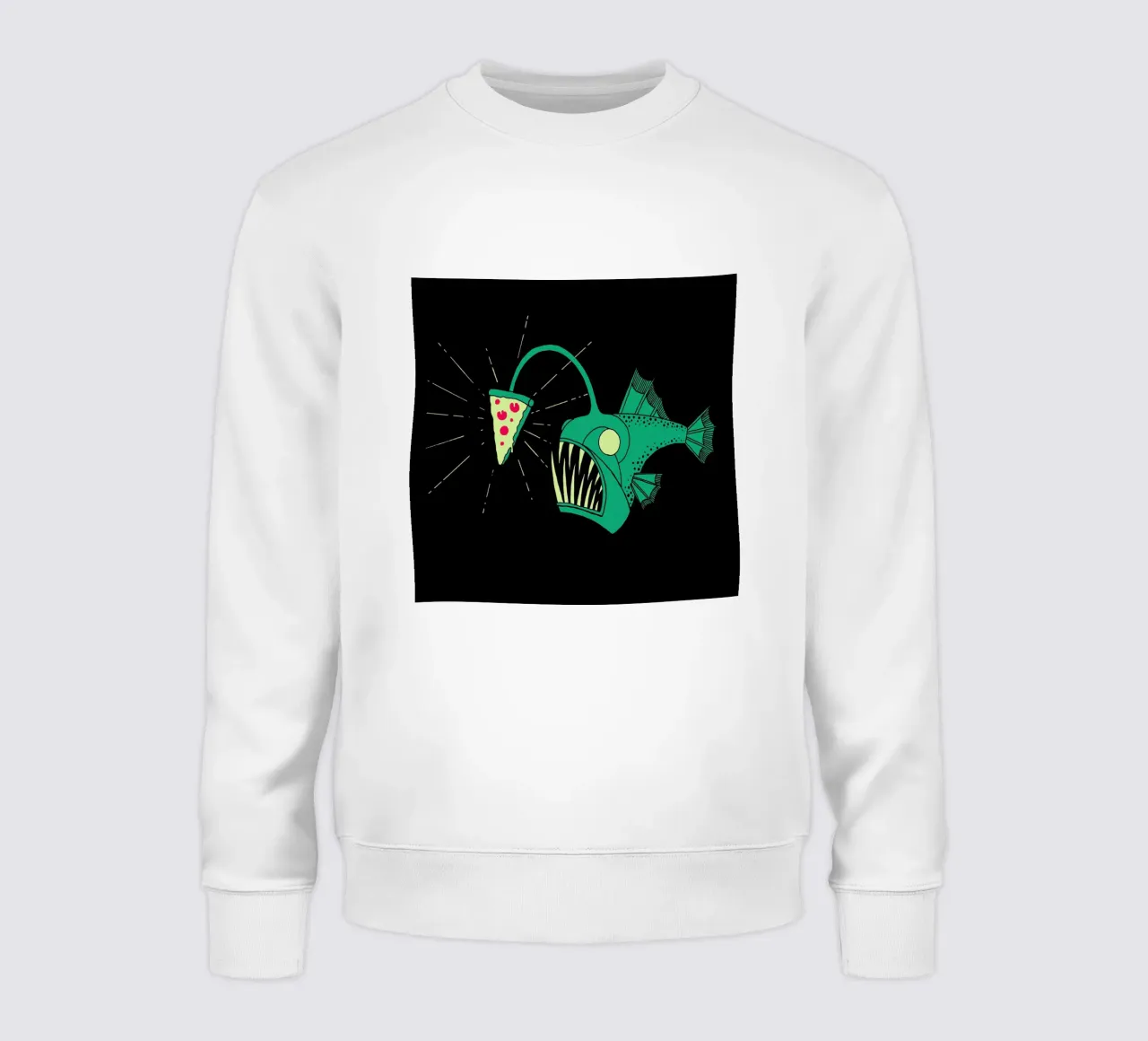 Angling For Pizza felpa da DinoMike