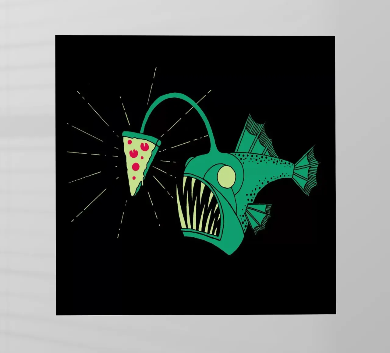Angling For Pizza pellicola backlit da DinoMike