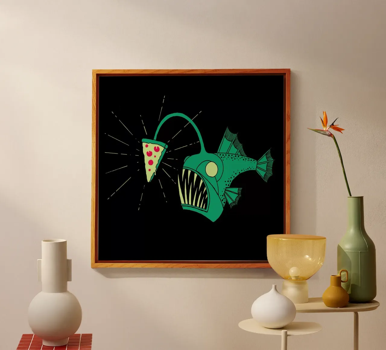 Angling For Pizza plexiglass da DinoMike