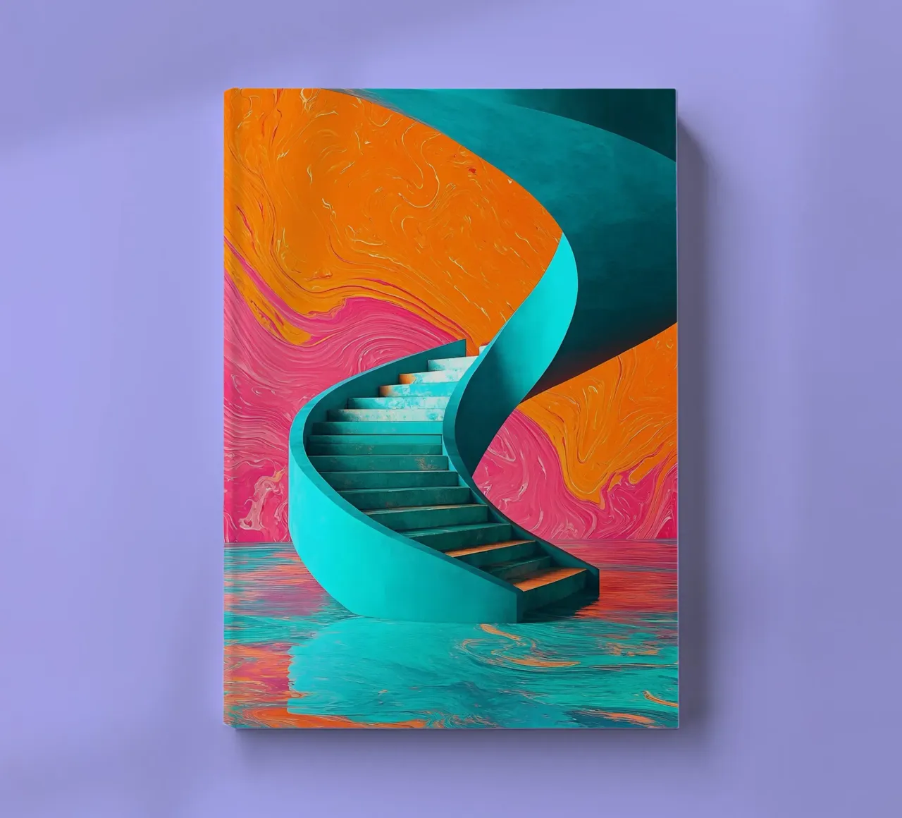 Scala a chiocciola - Pop Art diario da ColorCrash Gallery
