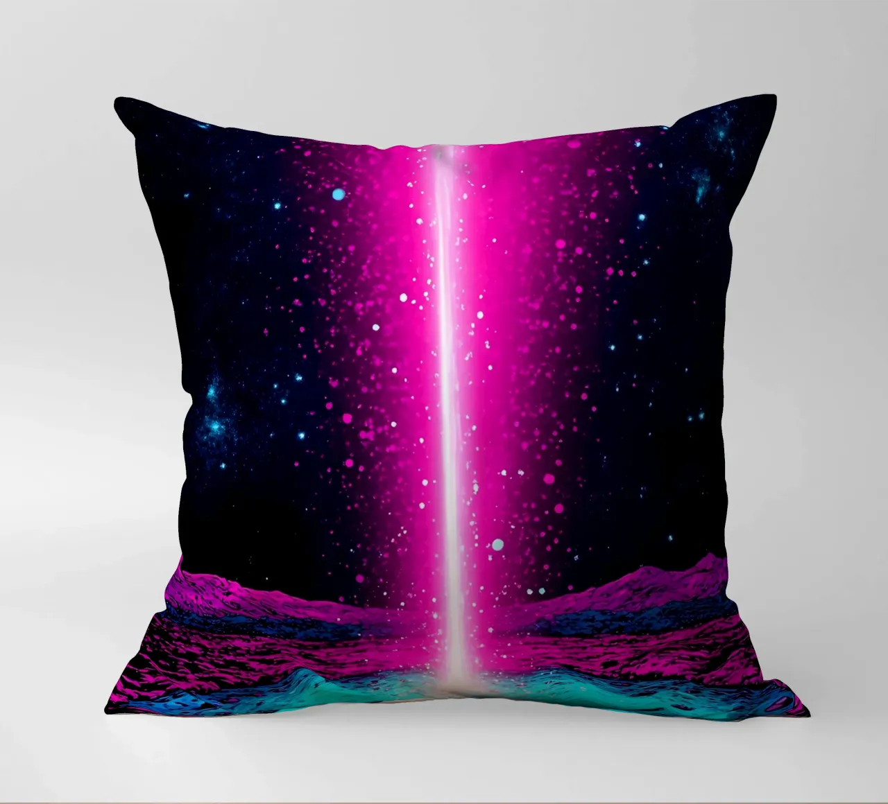 Cielo notturno - Pop Art cuscino da ColorCrash Gallery