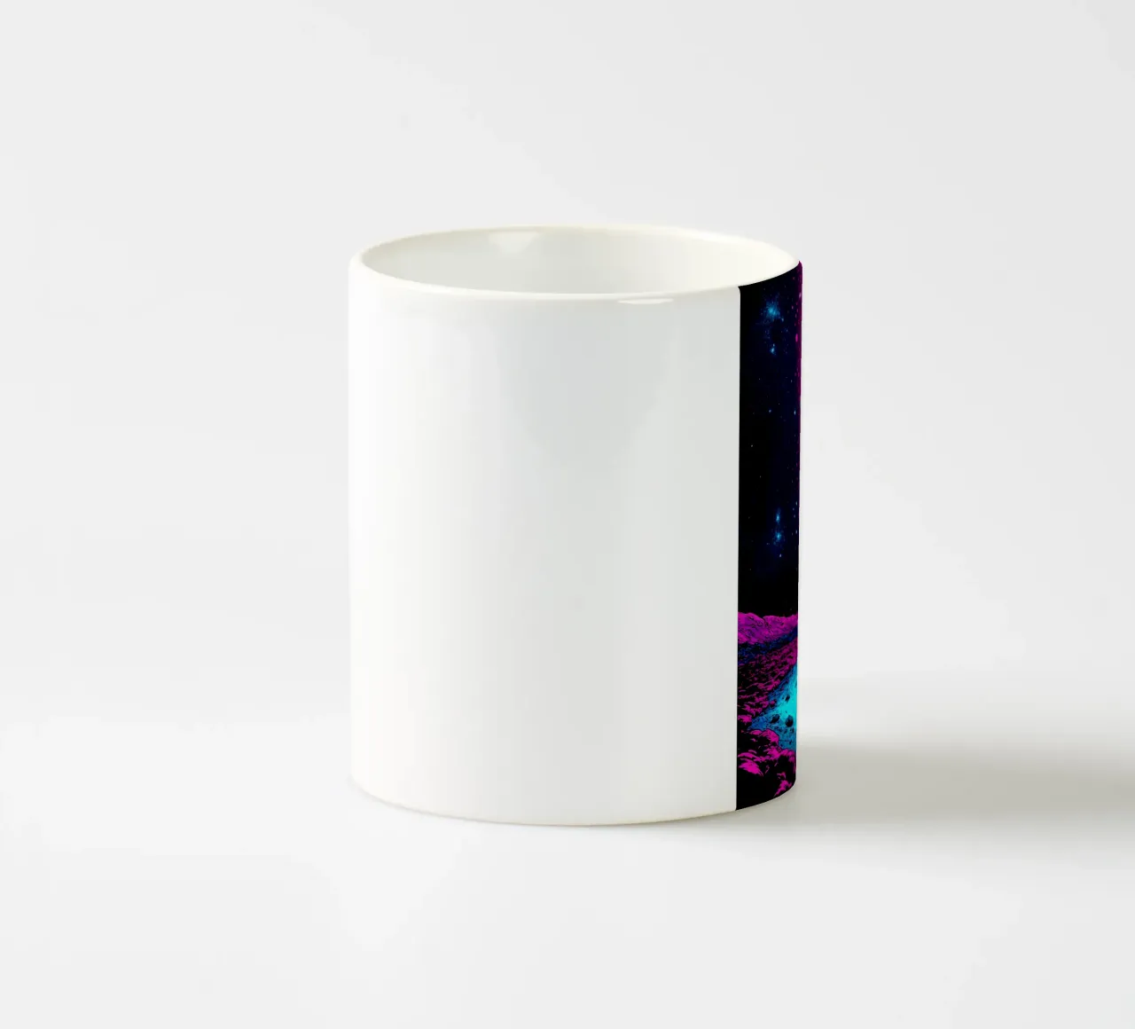 Cielo notturno - Pop Art tazza in ceramica da ColorCrash Gallery