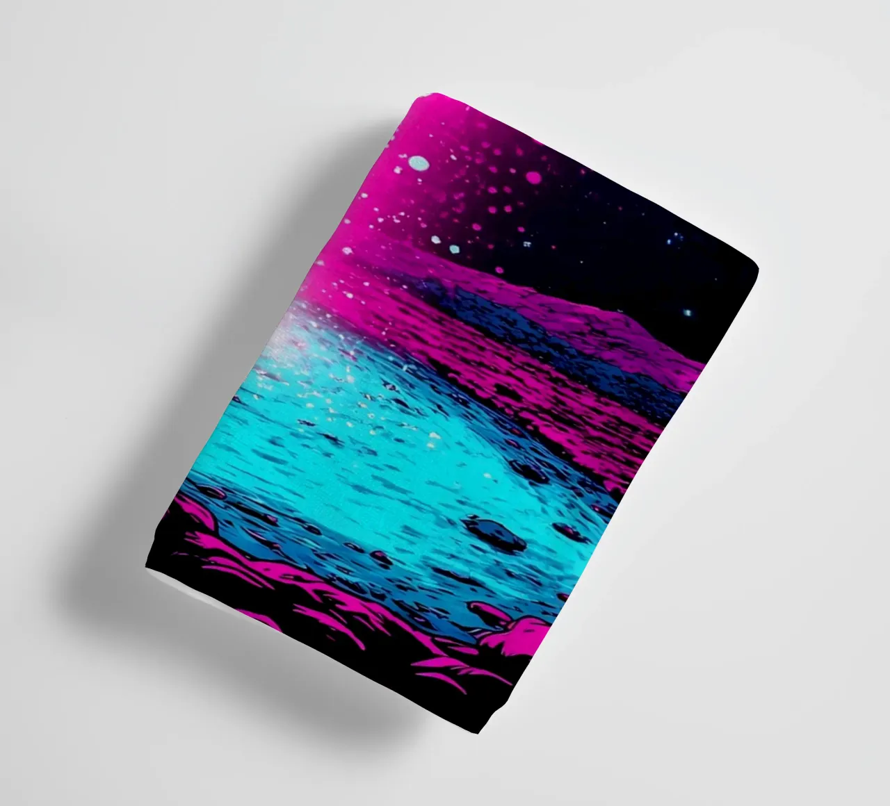 Cielo notturno - Pop Art asciugamano da bagno da ColorCrash Gallery