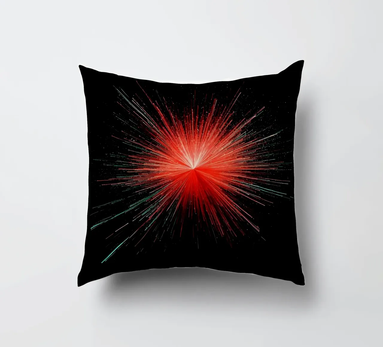 Esplosione spaziale - Pop Art cuscino da ColorCrash Gallery
