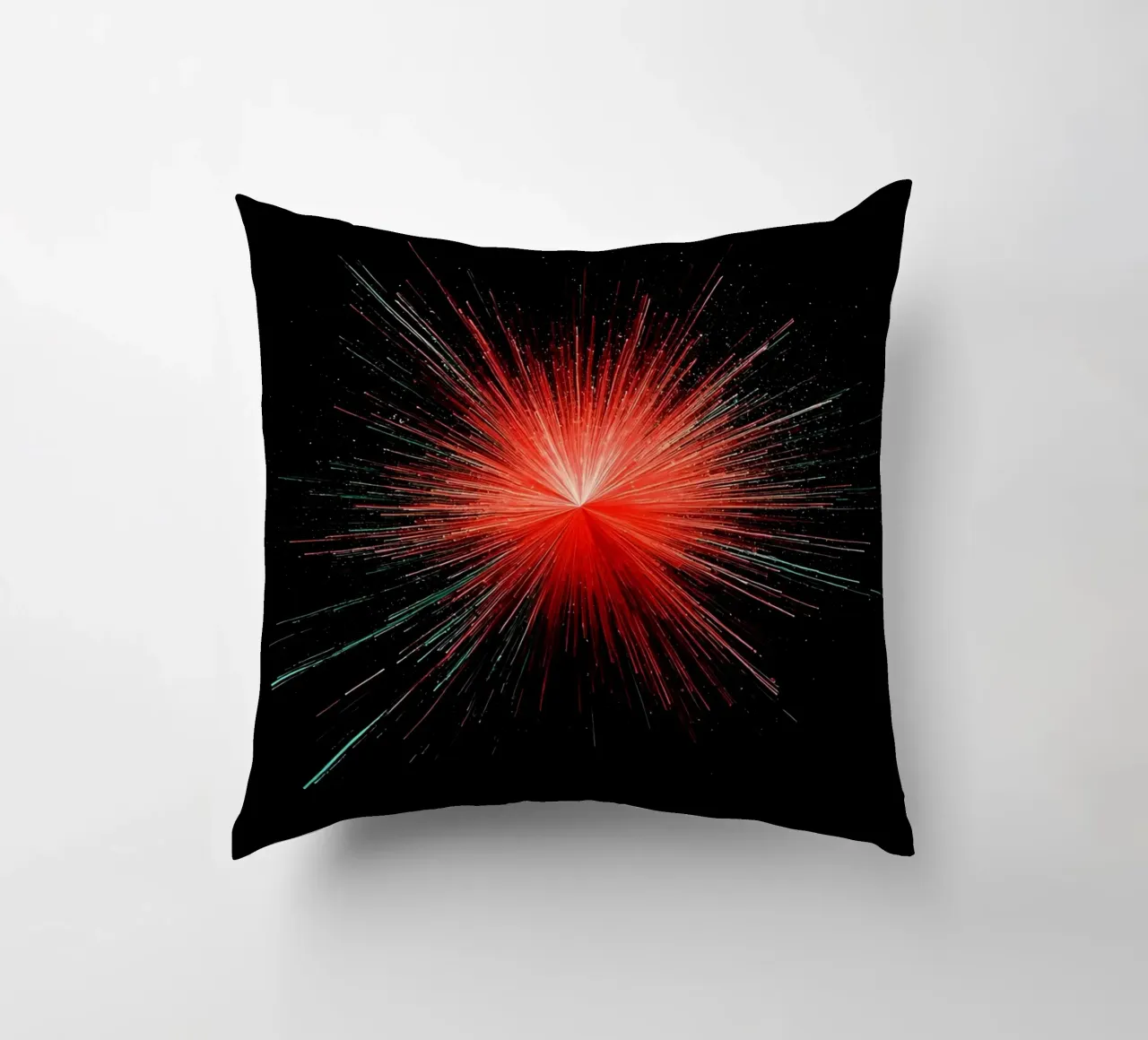 Esplosione spaziale - Pop Art cuscino da ColorCrash Gallery