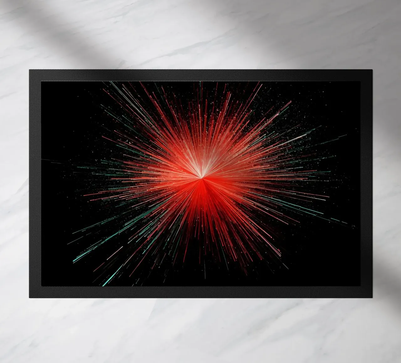 Esplosione spaziale - Pop Art zerbino da ColorCrash Gallery