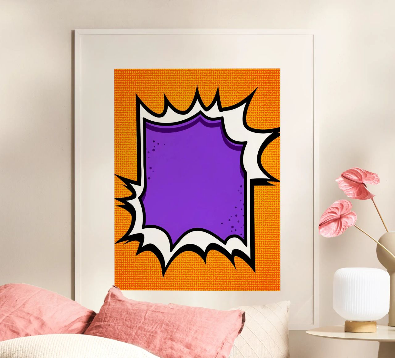 Comic-Kunst - Pop-Art Poster von ColorCrash Gallery