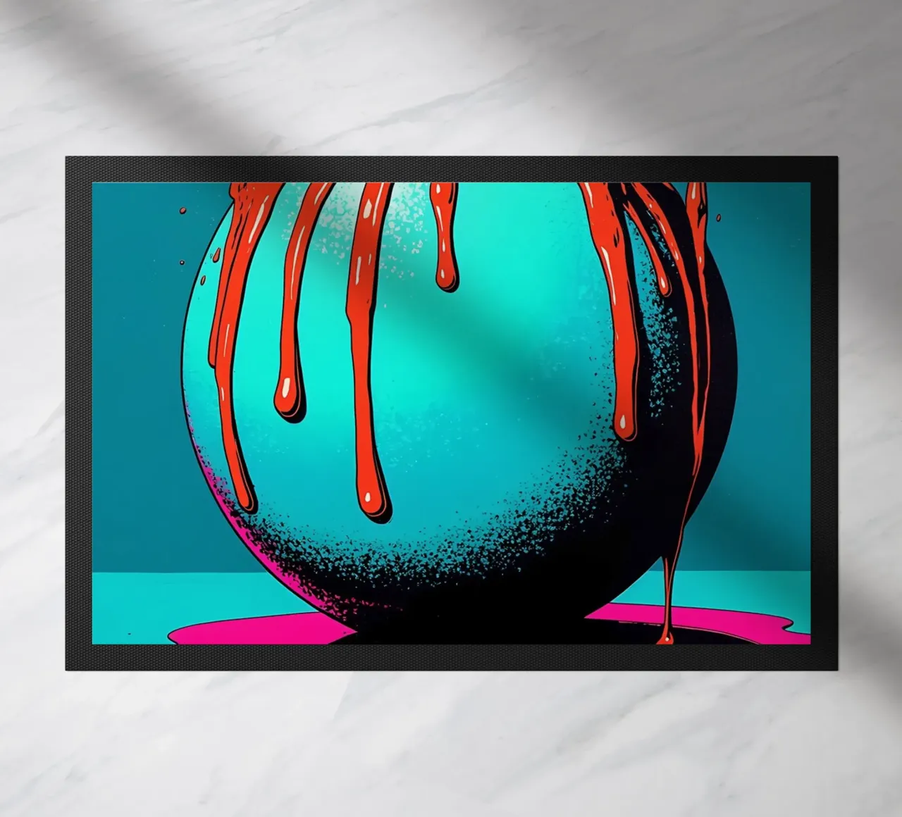 Sfera gocciolante - Pop Art zerbino da ColorCrash Gallery