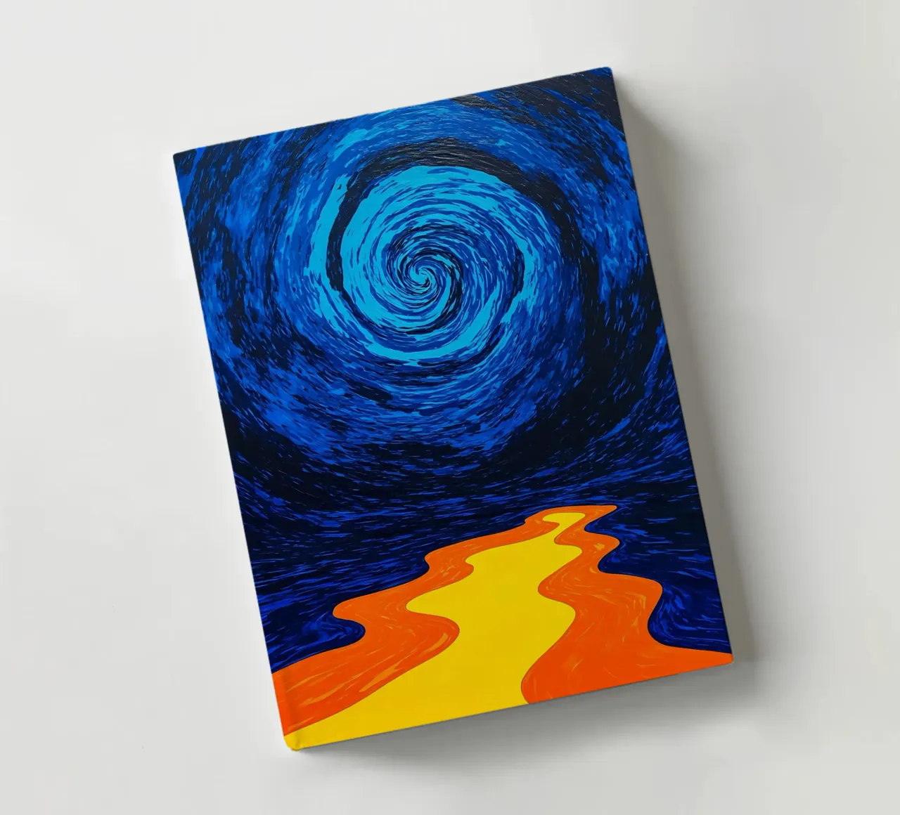 Path To Vortex - Pop Art notebook by ColorCrash Gallery