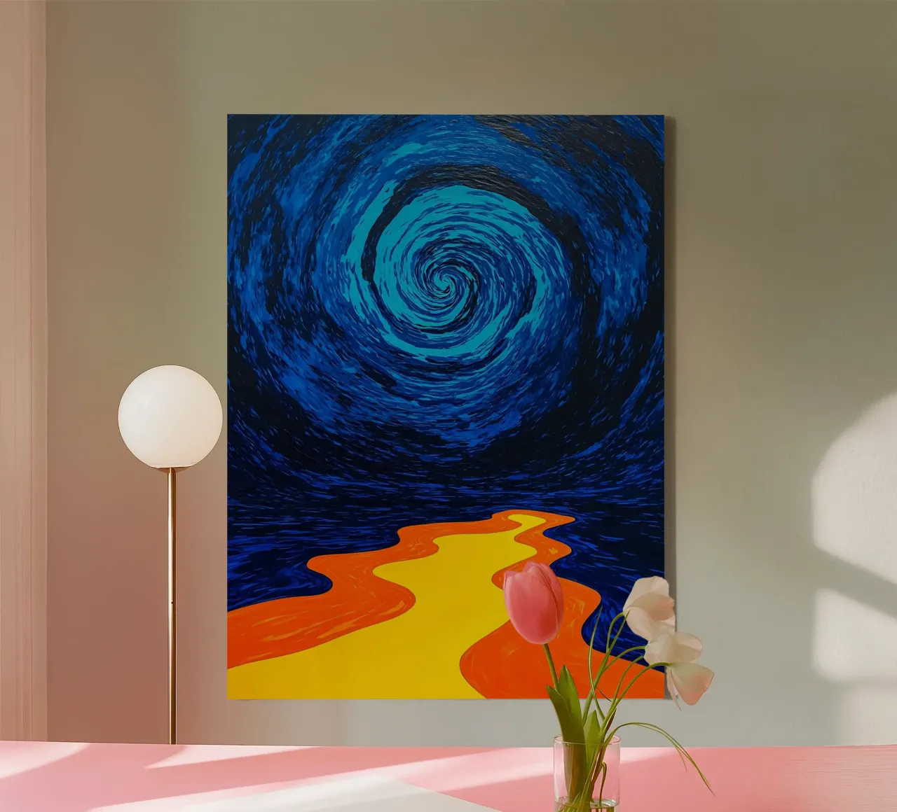 Path To Vortex - Pop Art canvas by ColorCrash Gallery
