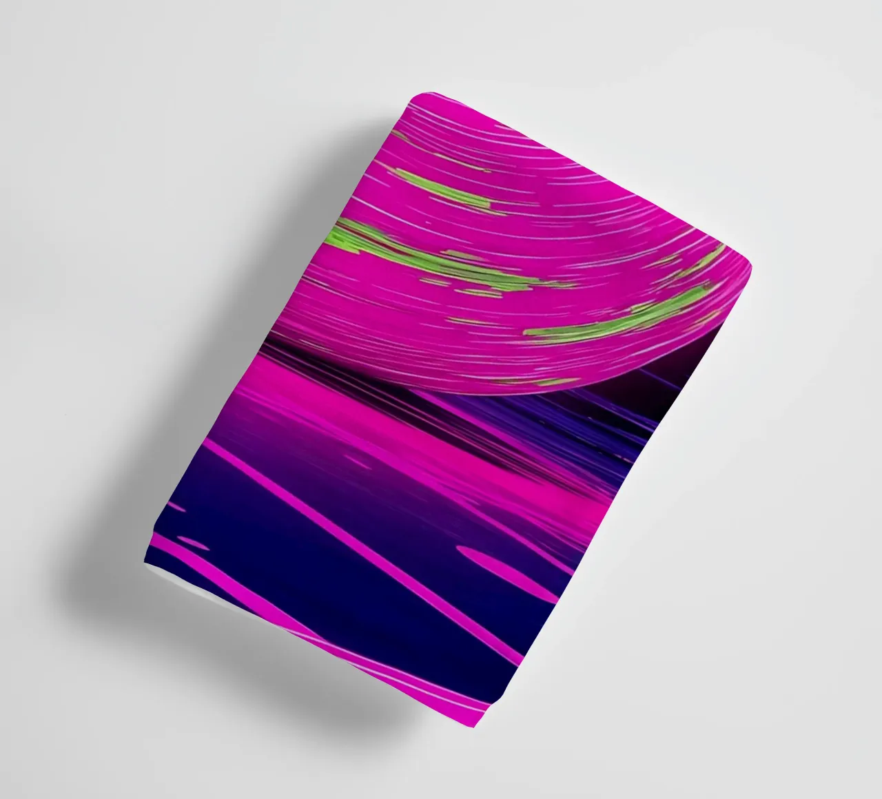 Galassia al neon - Pop Art asciugamano da bagno da ColorCrash Gallery