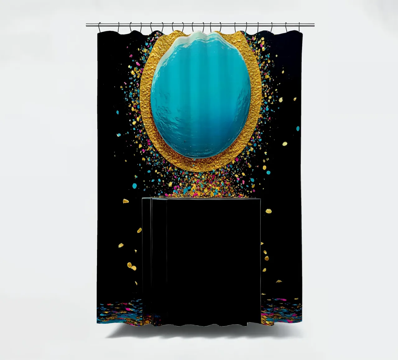 Confetti - Pop Art tenda da doccia da ColorCrash Gallery