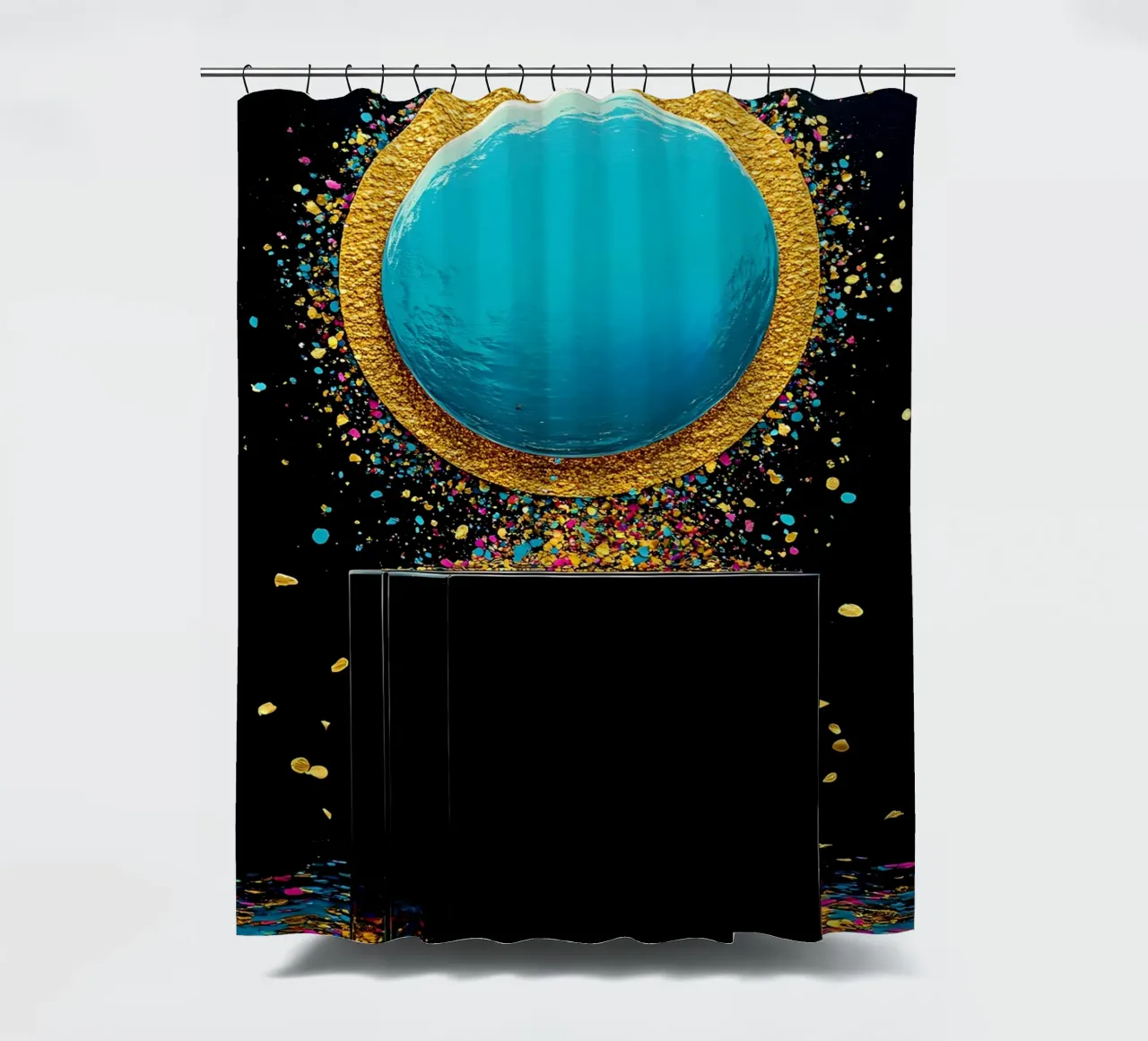 Confetti - Pop Art tenda da doccia da ColorCrash Gallery
